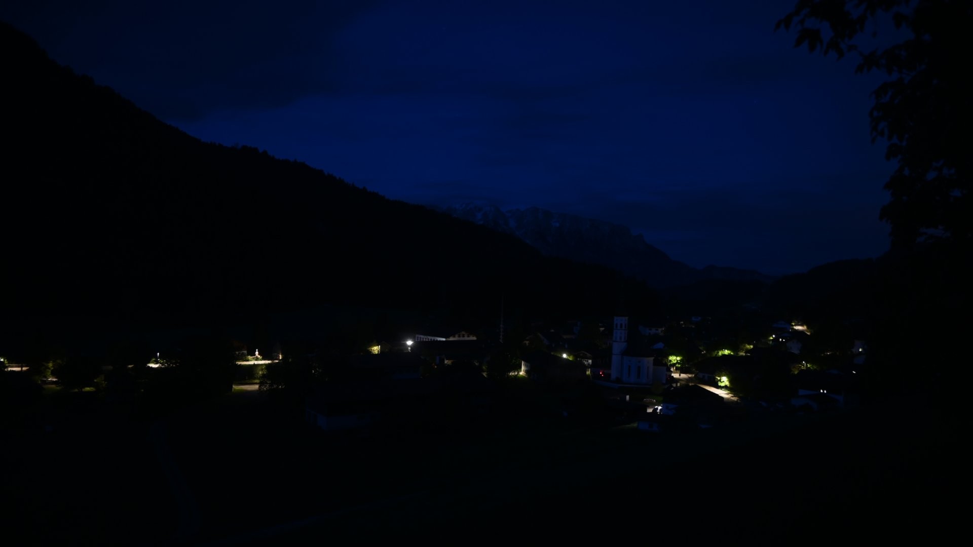 Archiv Foto Webcam Sachrang-Blick über Bergsteigerdorf