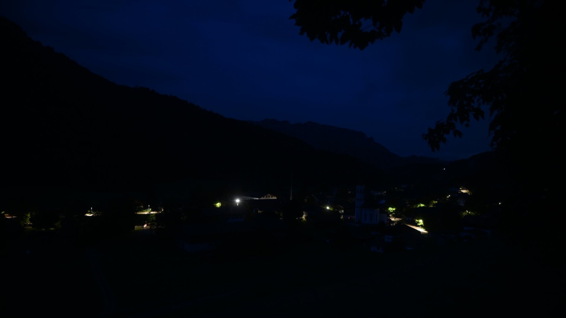 Archiv Foto Webcam Sachrang-Blick über Bergsteigerdorf