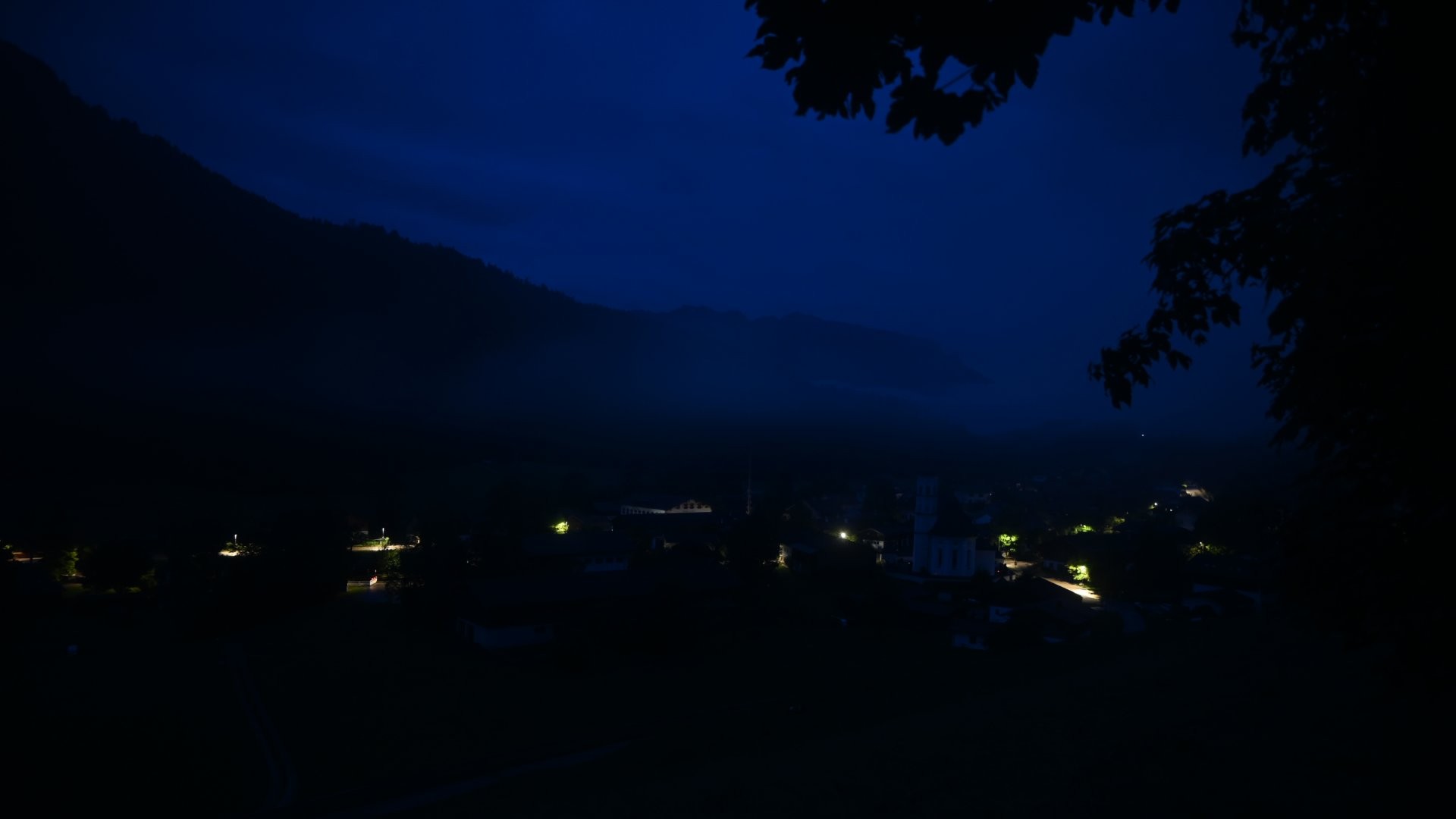 Archiv Foto Webcam Sachrang-Blick über Bergsteigerdorf