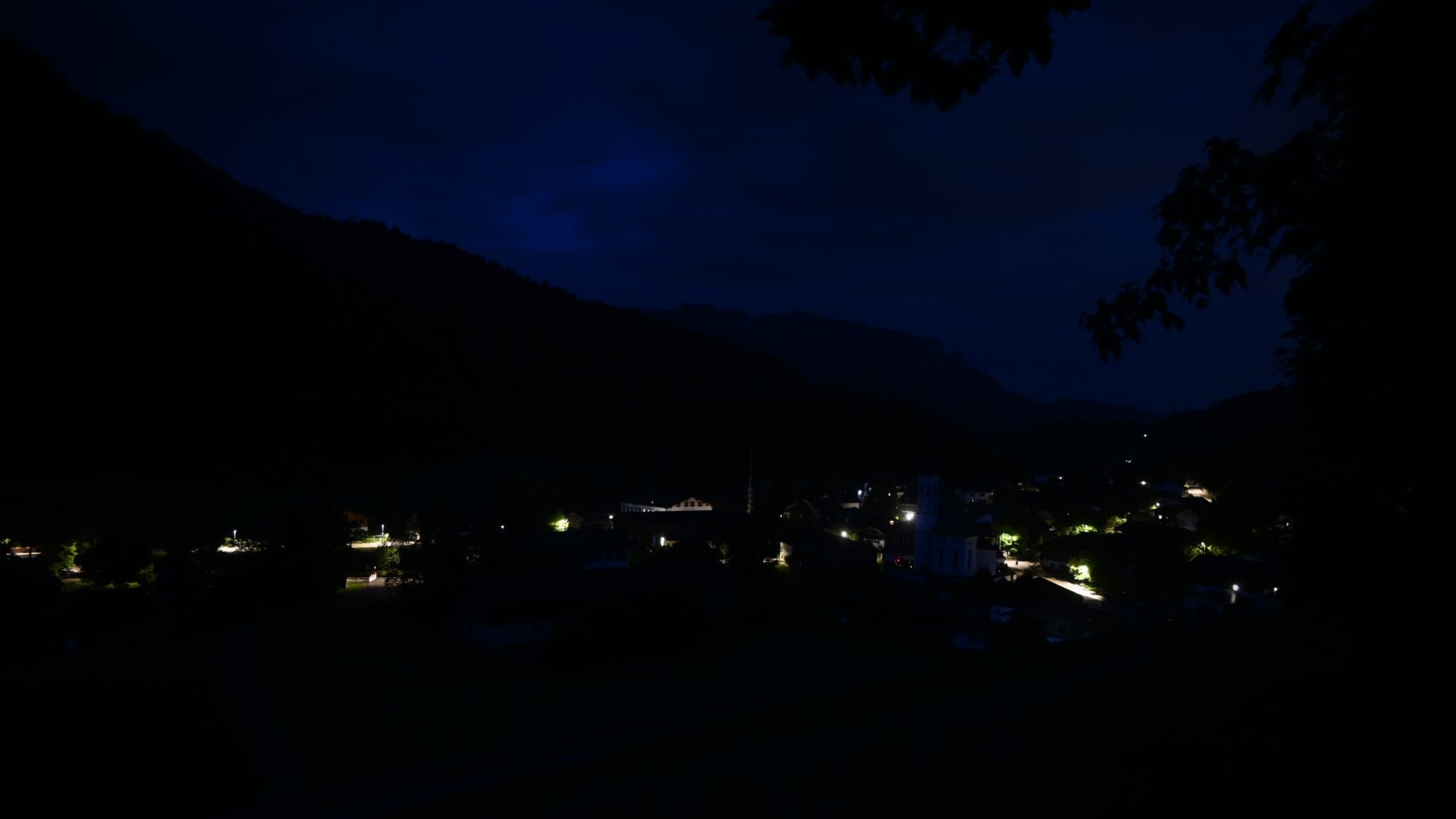 Archiv Foto Webcam Sachrang-Blick über Bergsteigerdorf