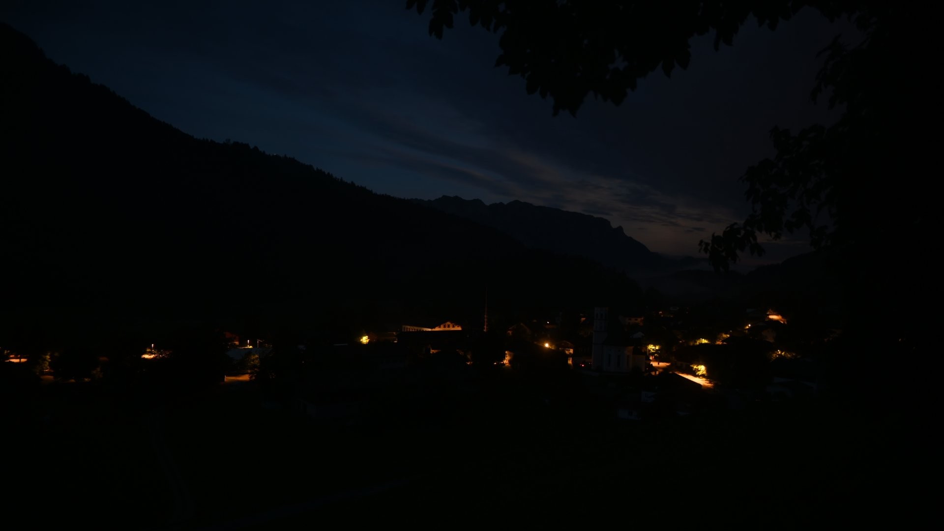 Archiv Foto Webcam Sachrang-Blick über Bergsteigerdorf