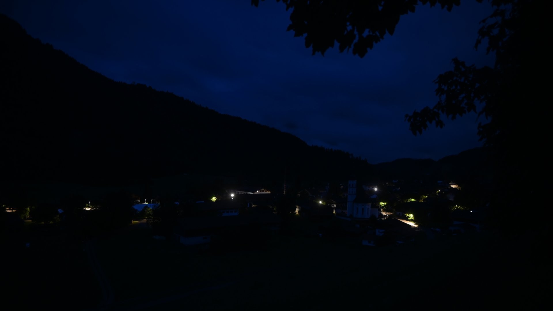 Archiv Foto Webcam Sachrang-Blick über Bergsteigerdorf