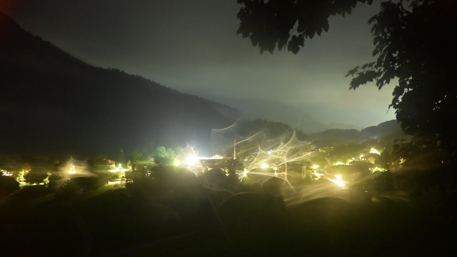 Archiv Foto Webcam Sachrang-Blick über Bergsteigerdorf