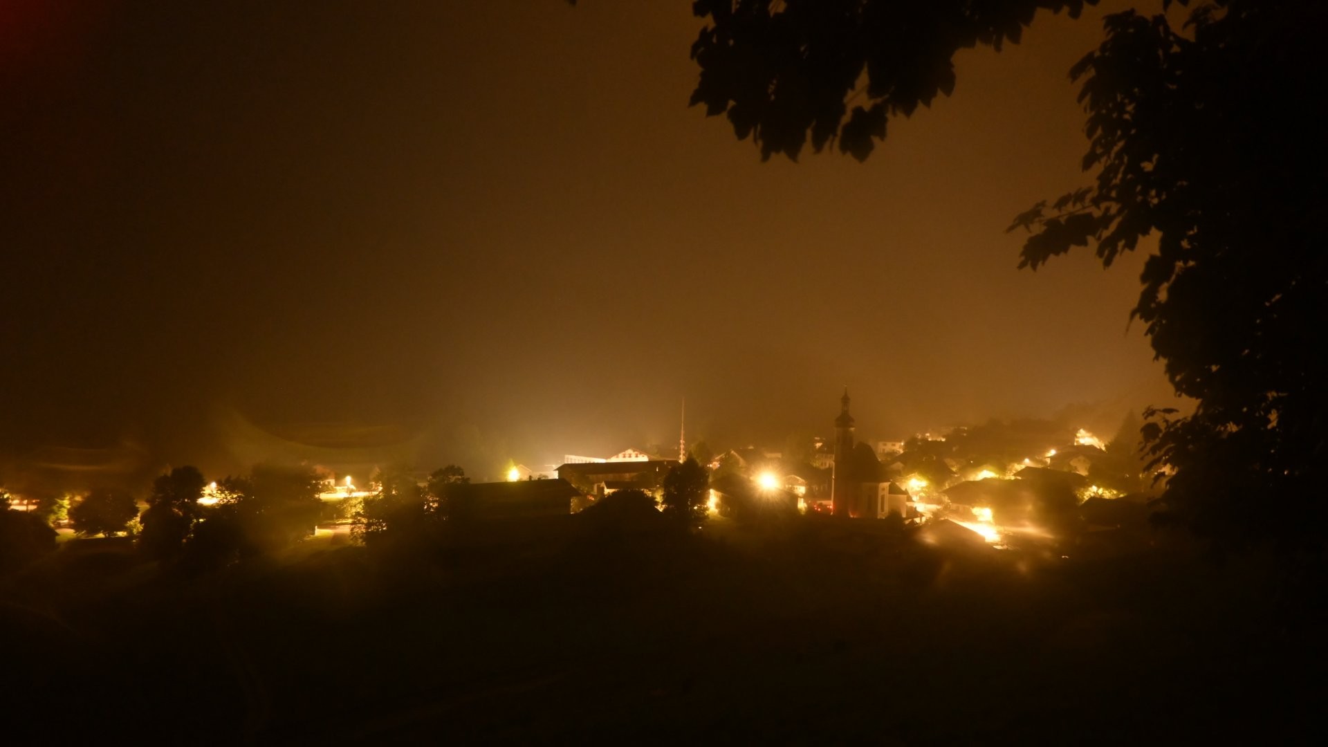 Archiv Foto Webcam Sachrang-Blick über Bergsteigerdorf