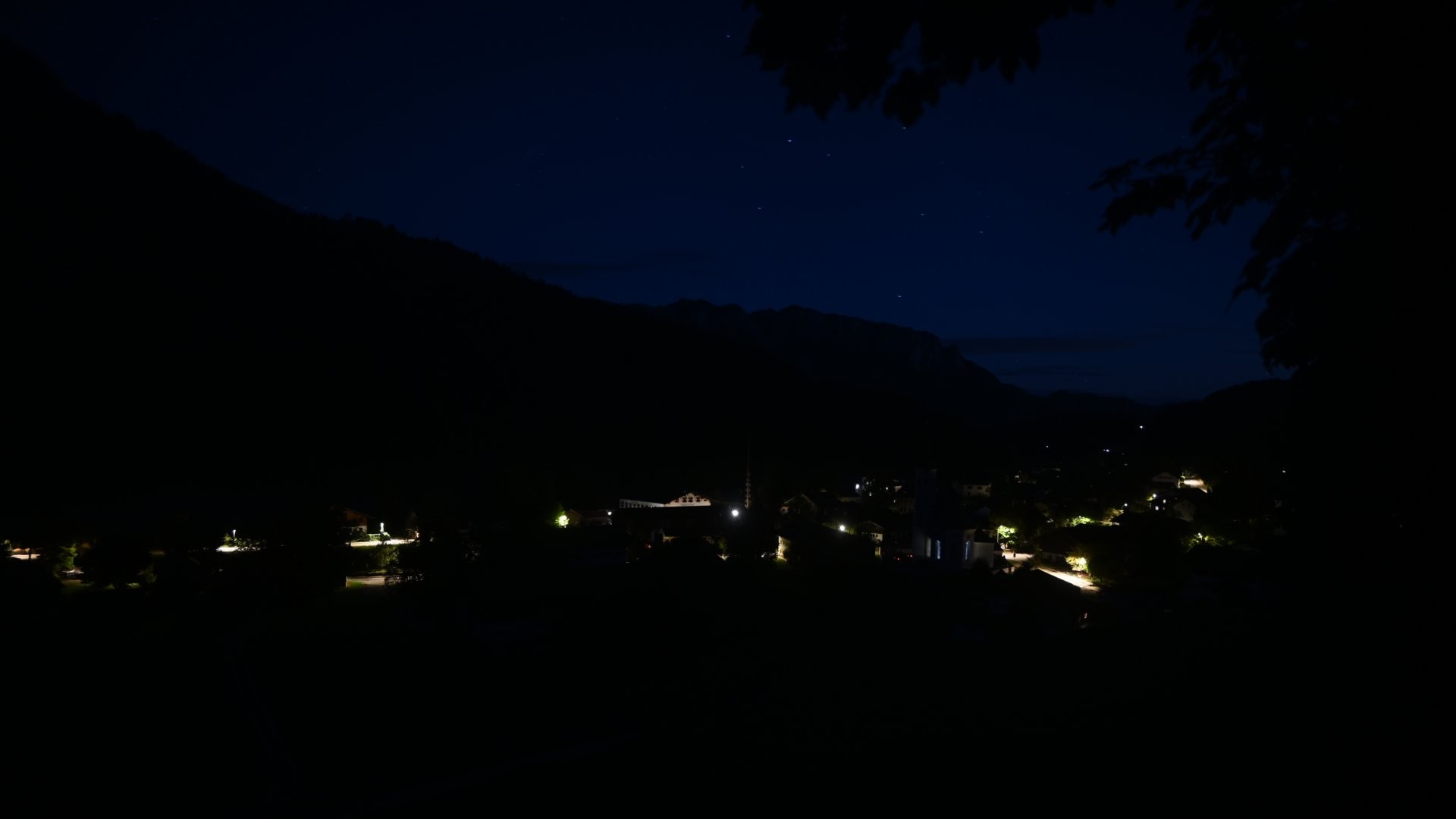 Archiv Foto Webcam Sachrang-Blick über Bergsteigerdorf