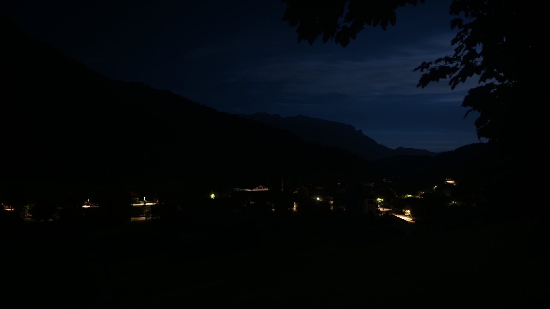 Archiv Foto Webcam Sachrang-Blick über Bergsteigerdorf