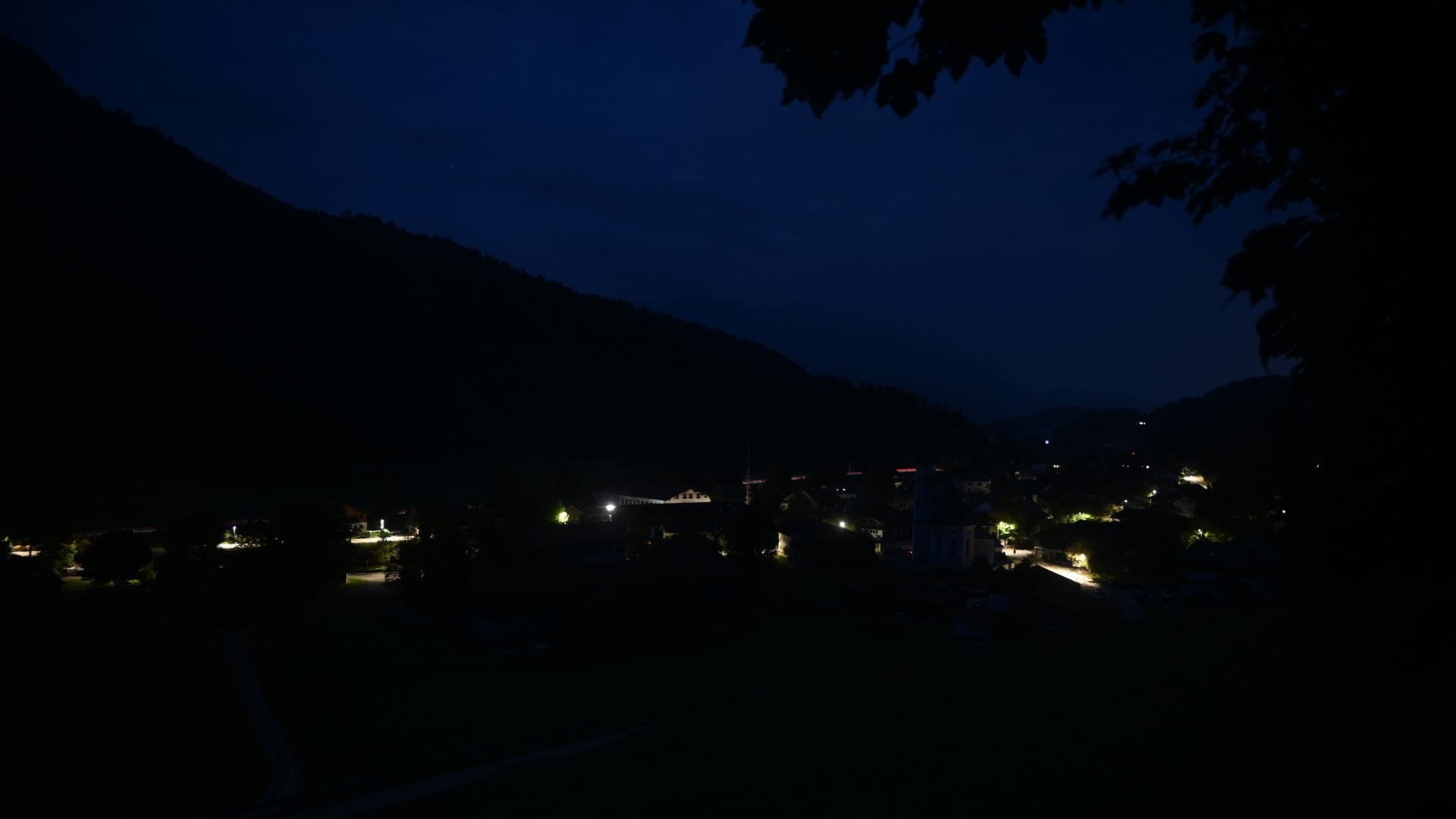 Archiv Foto Webcam Sachrang-Blick über Bergsteigerdorf