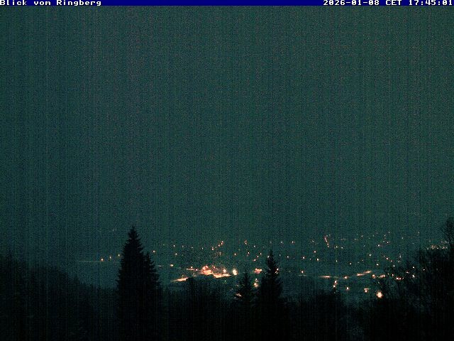 Archiv Foto Webcam Blick vom Schloss Ringberg auf den Tegernsee