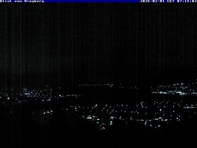 Archiv Foto Webcam Blick vom Schloss Ringberg auf den Tegernsee