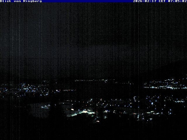 Archiv Foto Webcam Blick vom Schloss Ringberg auf den Tegernsee