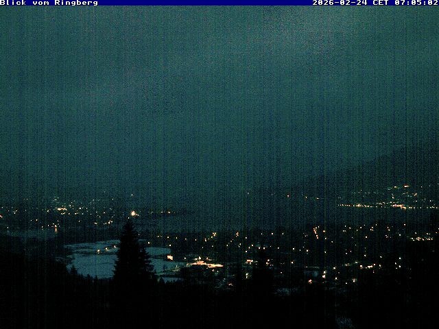 Archiv Foto Webcam Blick vom Schloss Ringberg auf den Tegernsee