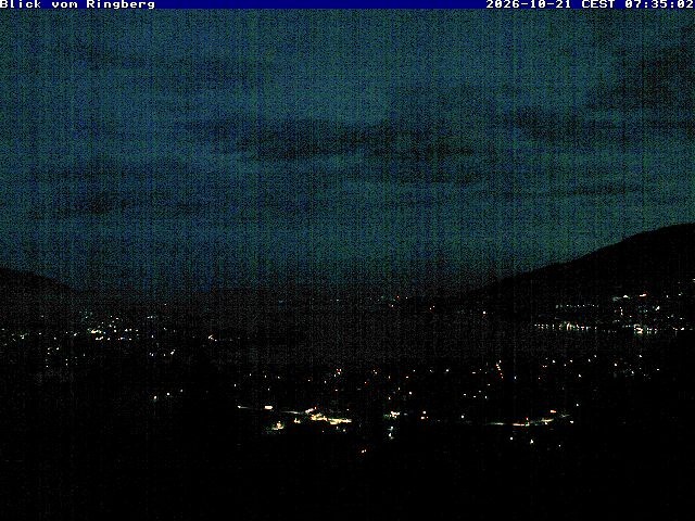 Archiv Foto Webcam Blick vom Schloss Ringberg auf den Tegernsee