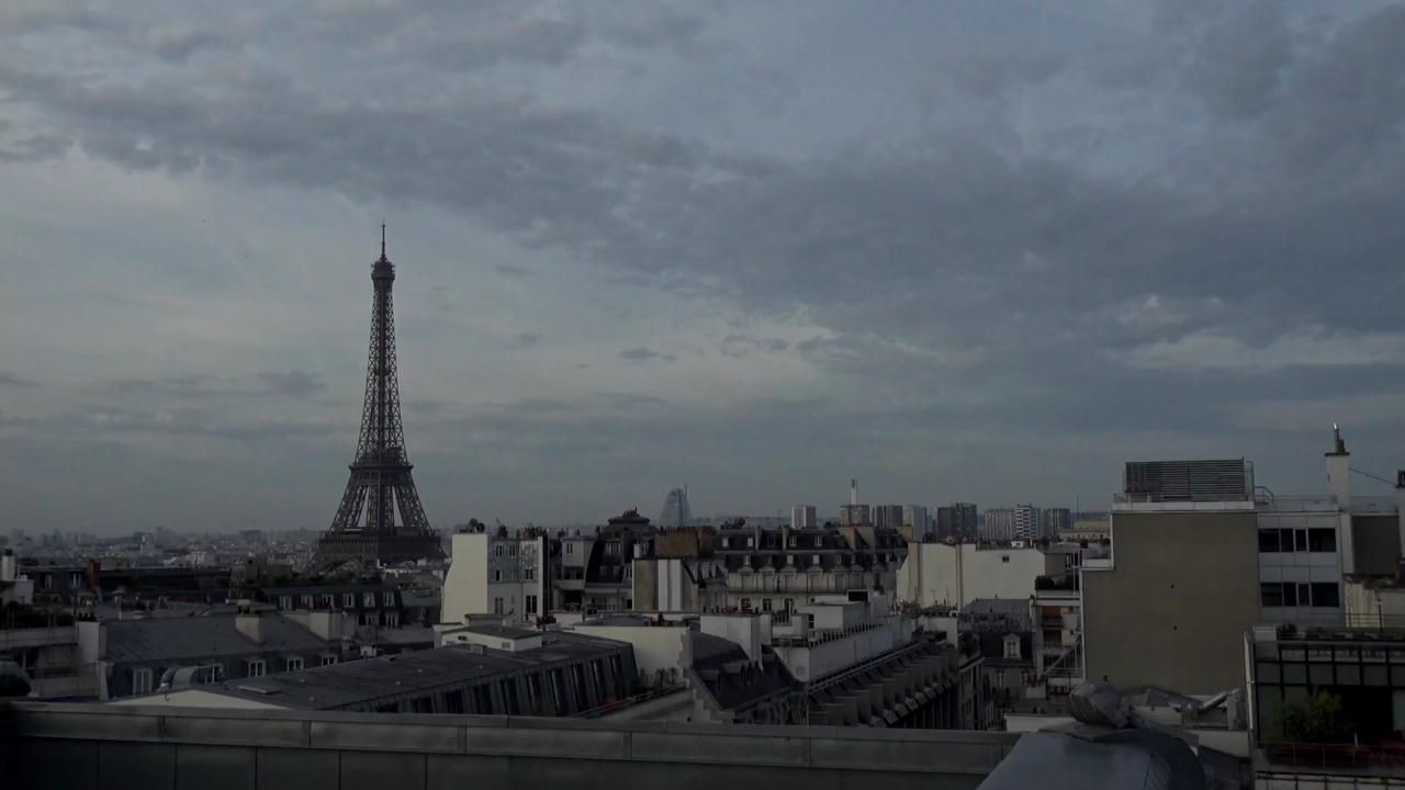 Archived image Webcam Panoramic View Paris - Eiffel Tower