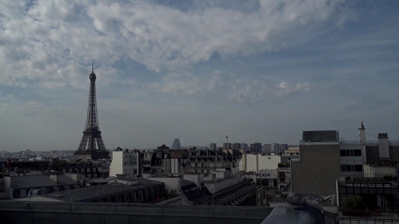 Archived image Webcam Panoramic View Paris - Eiffel Tower