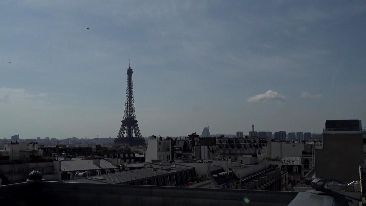 Archived image Webcam Panoramic View Paris - Eiffel Tower