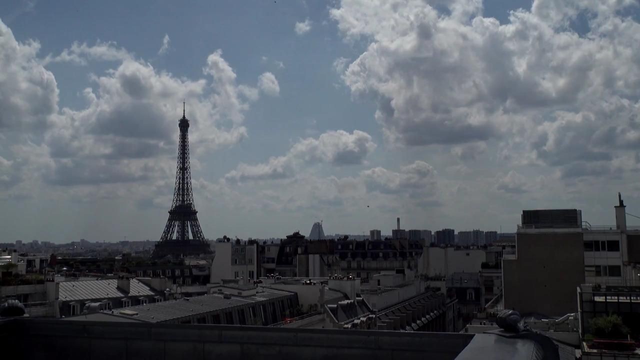 Archived image Webcam Panoramic View Paris - Eiffel Tower