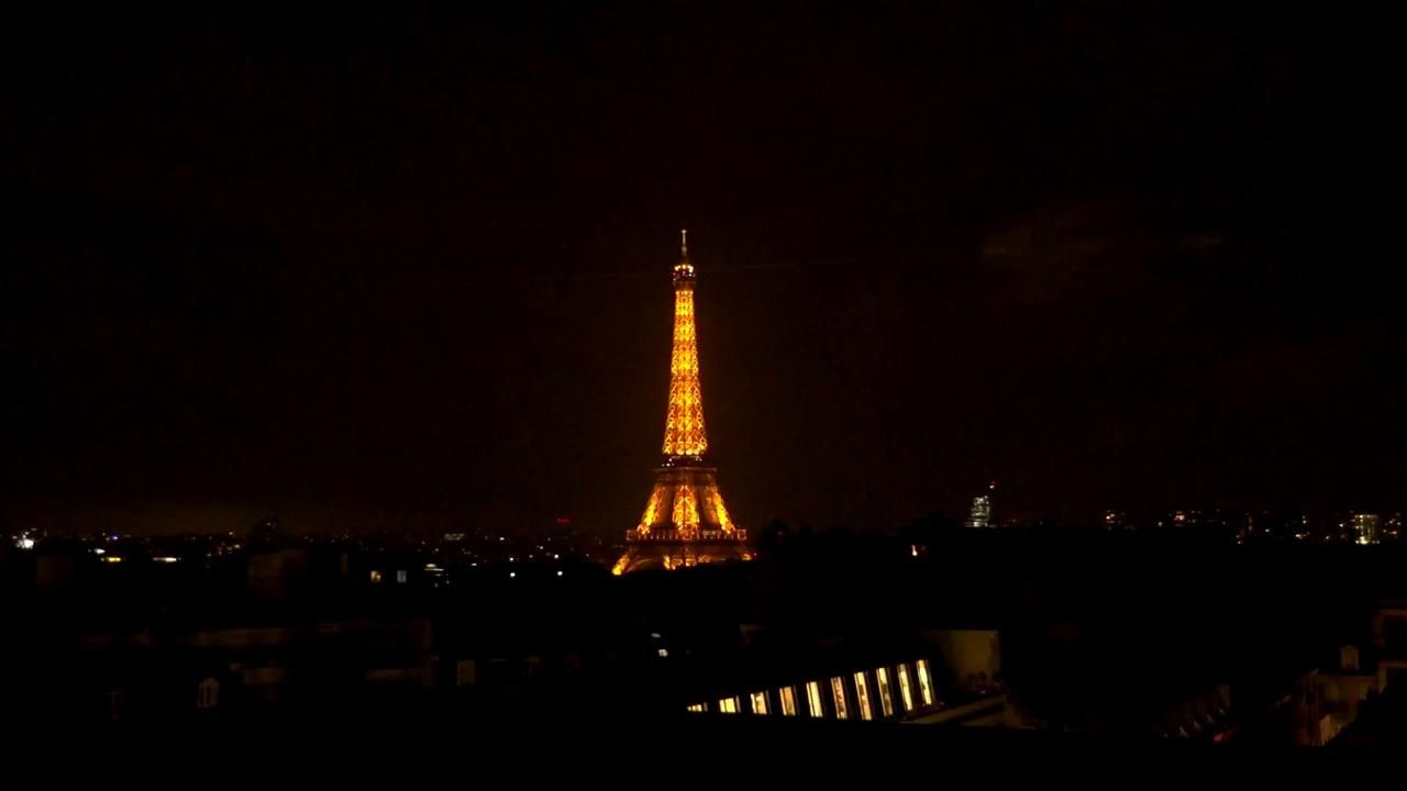 Archived image Webcam Panoramic View Paris - Eiffel Tower