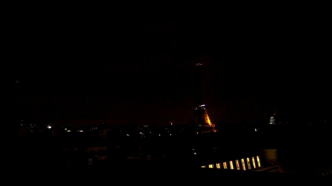 Archived image Webcam Panoramic View Paris - Eiffel Tower