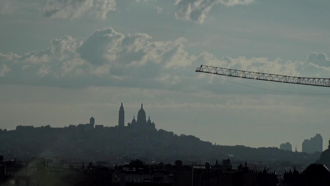 Archiv Foto Webcam Panorama Paris: Blick auf den Eiffelturm