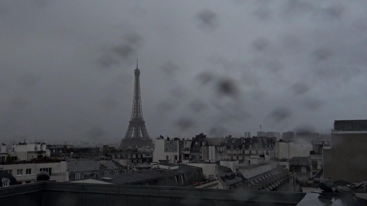 Archived image Webcam Panoramic View Paris - Eiffel Tower