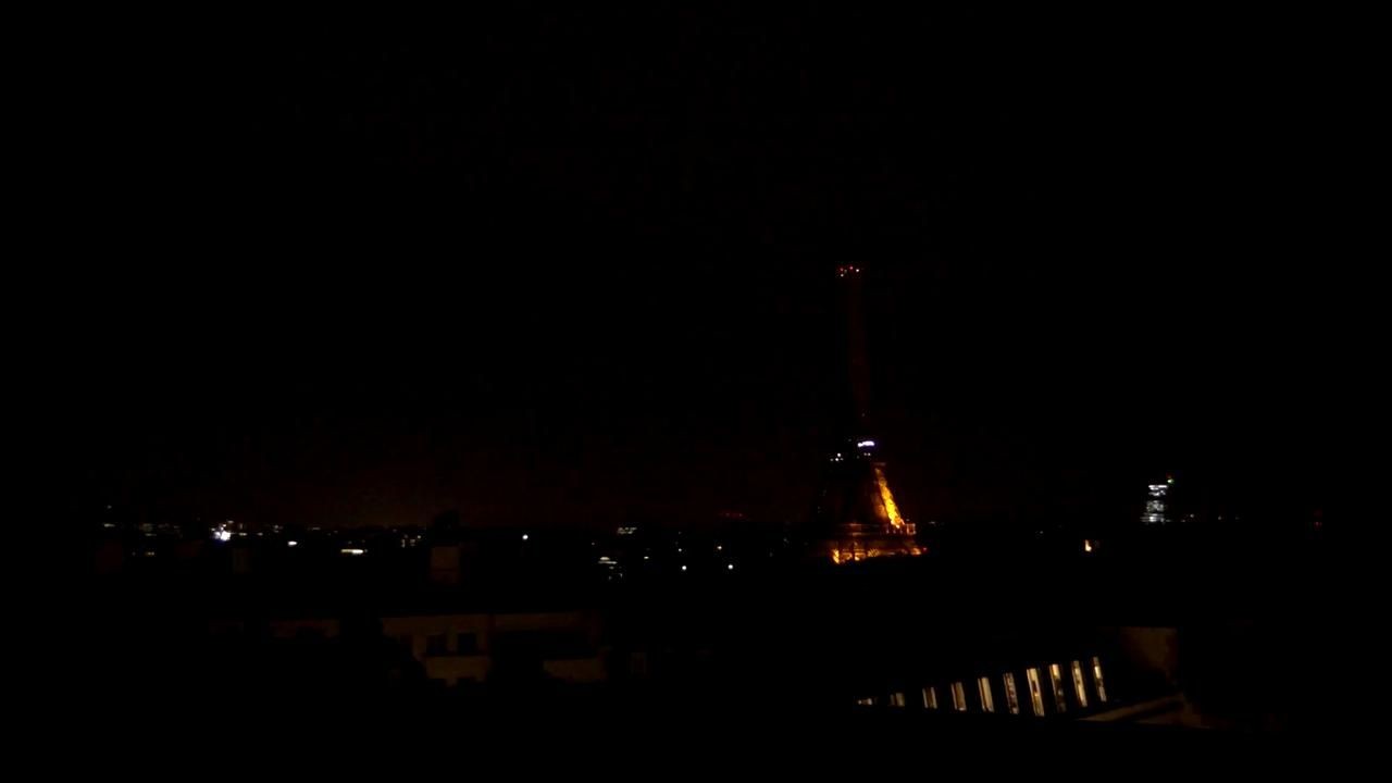 Archived image Webcam Panoramic View Paris - Eiffel Tower