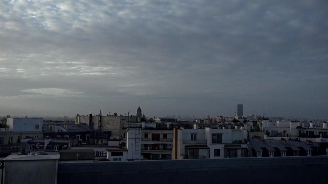 Archived image Webcam Panoramic View Paris - Eiffel Tower