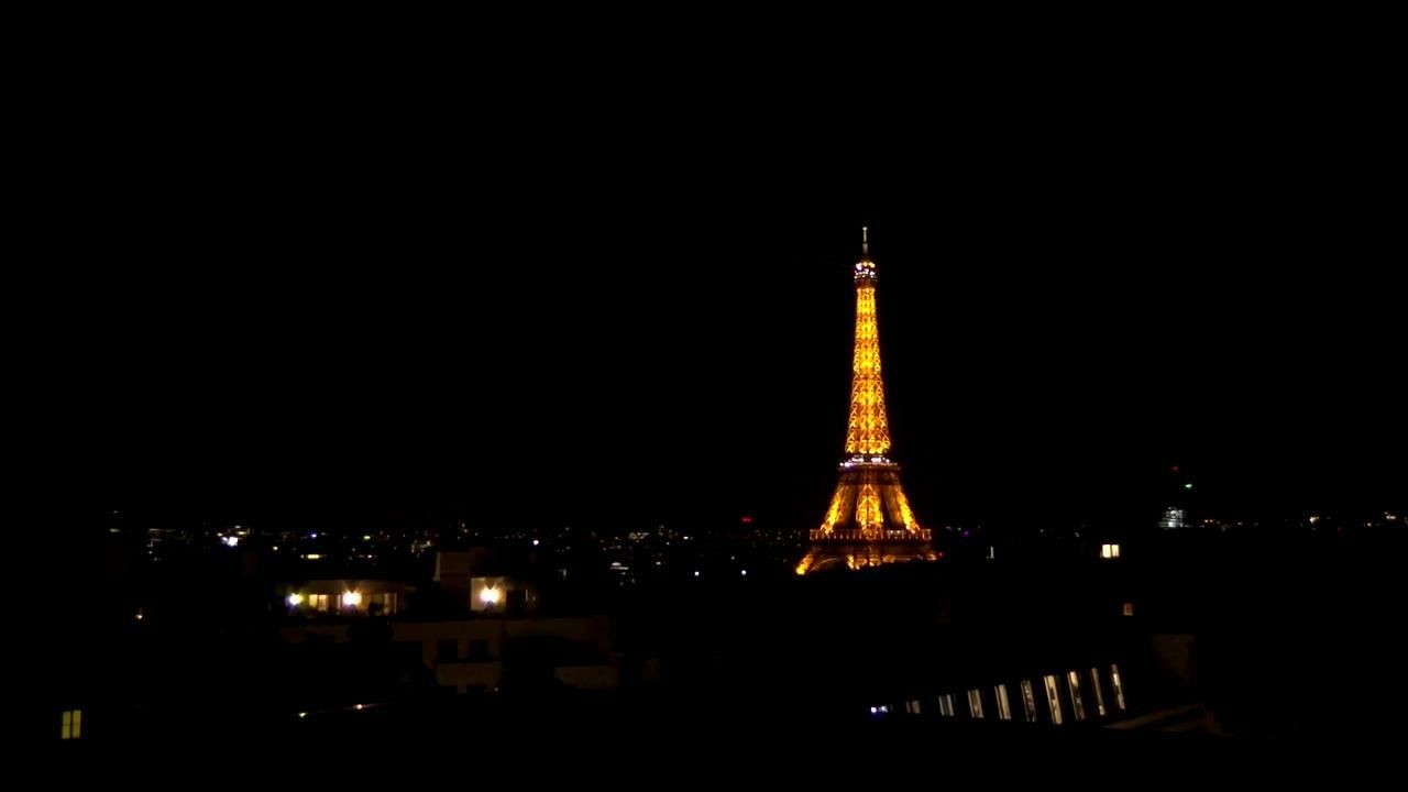 Archived image Webcam Panoramic View Paris - Eiffel Tower