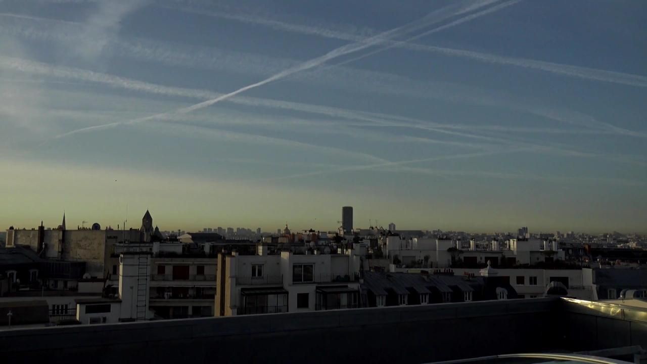Archived image Webcam Panoramic View Paris - Eiffel Tower