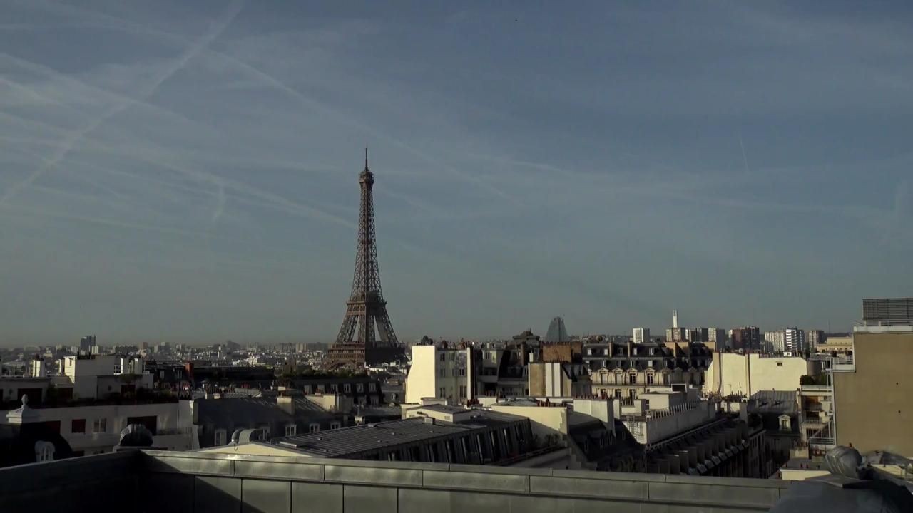 Archived image Webcam Panoramic View Paris - Eiffel Tower