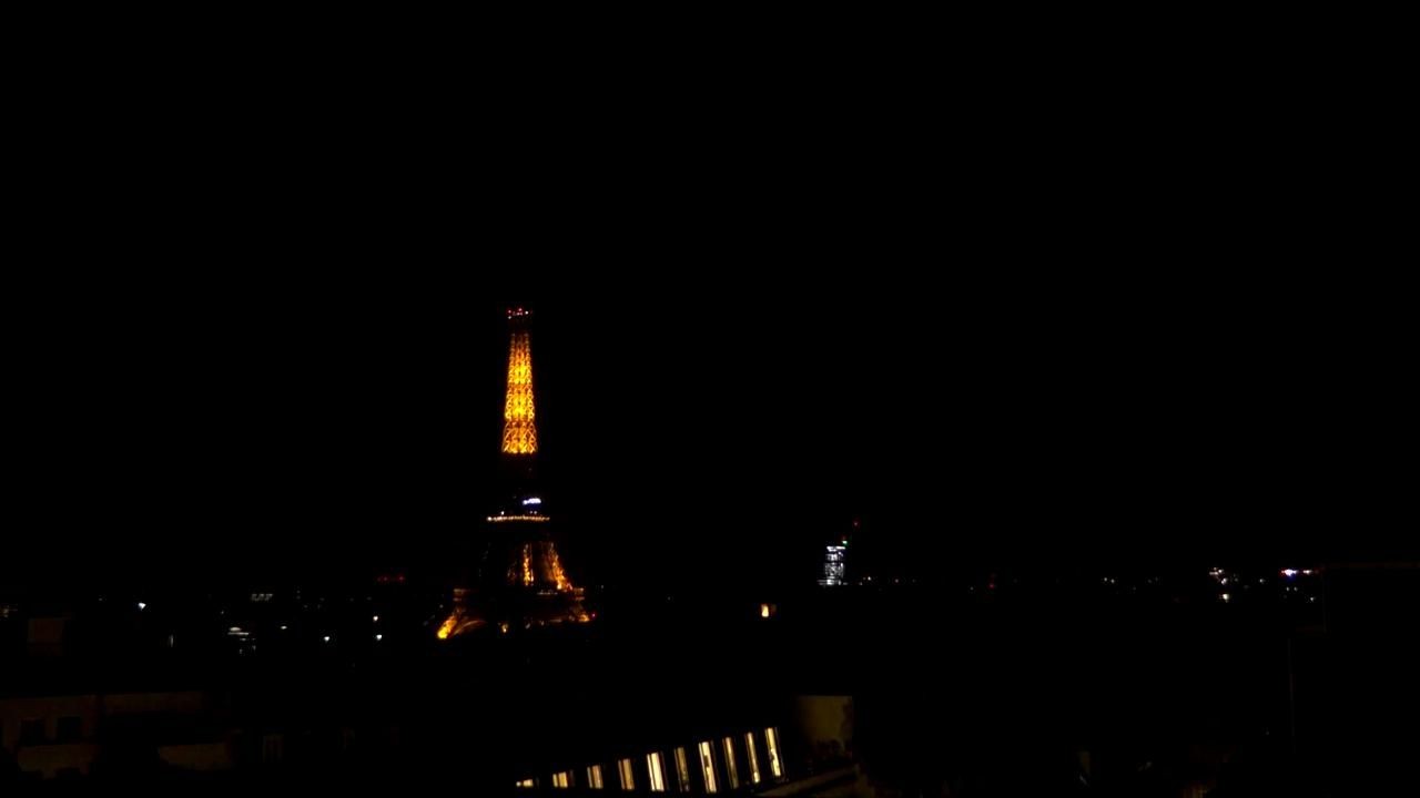 Archived image Webcam Panoramic View Paris - Eiffel Tower