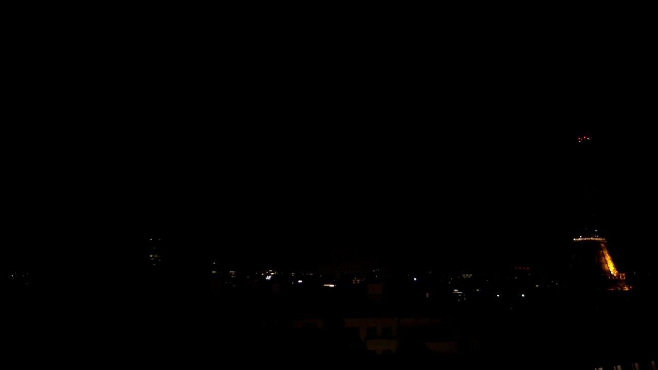 Archived image Webcam Panoramic View Paris - Eiffel Tower