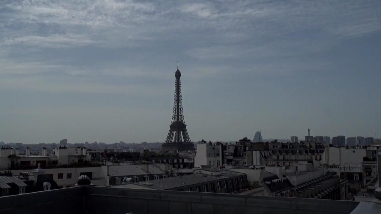 Archived image Webcam Panoramic View Paris - Eiffel Tower