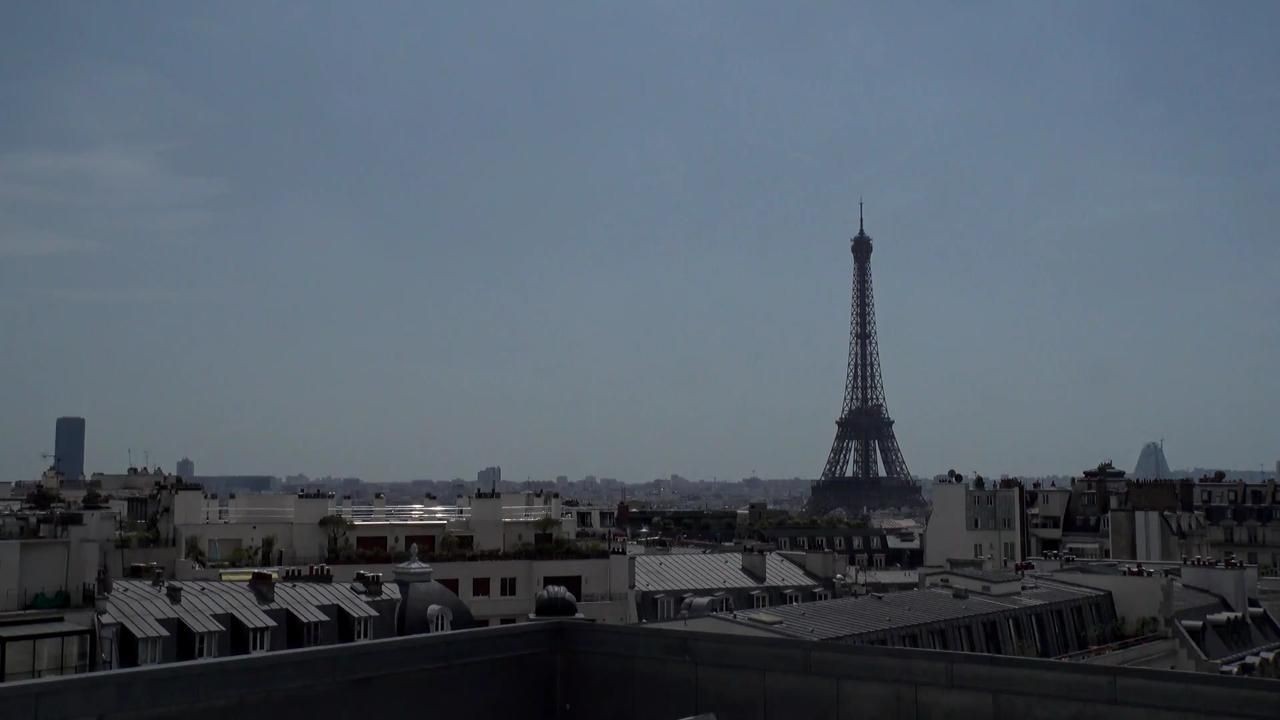 Archived image Webcam Panoramic View Paris - Eiffel Tower