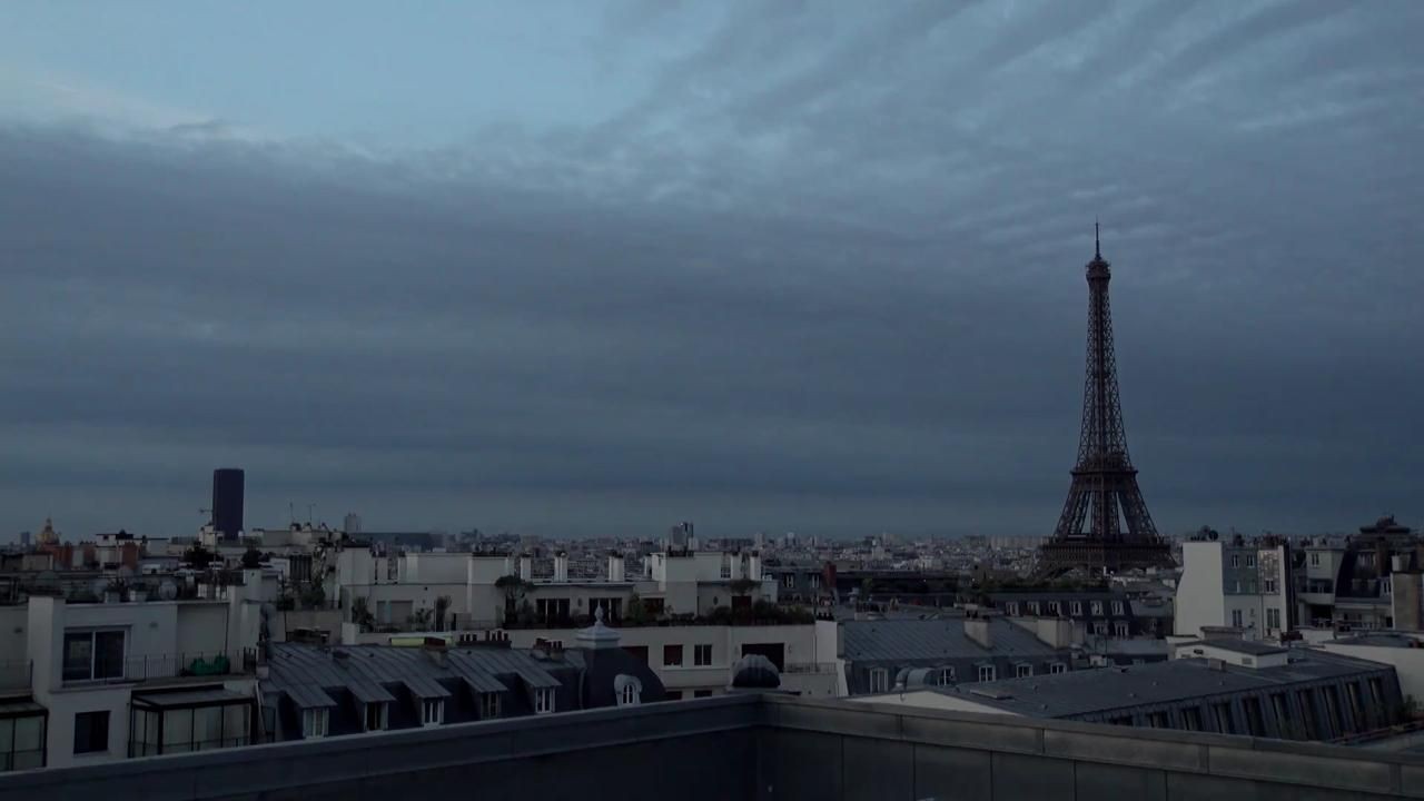 Archived image Webcam Panoramic View Paris - Eiffel Tower