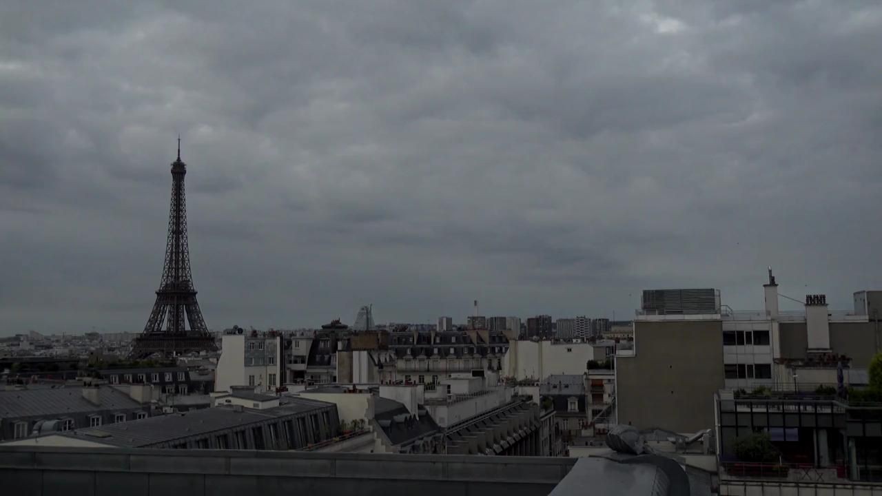 Archived image Webcam Panoramic View Paris - Eiffel Tower