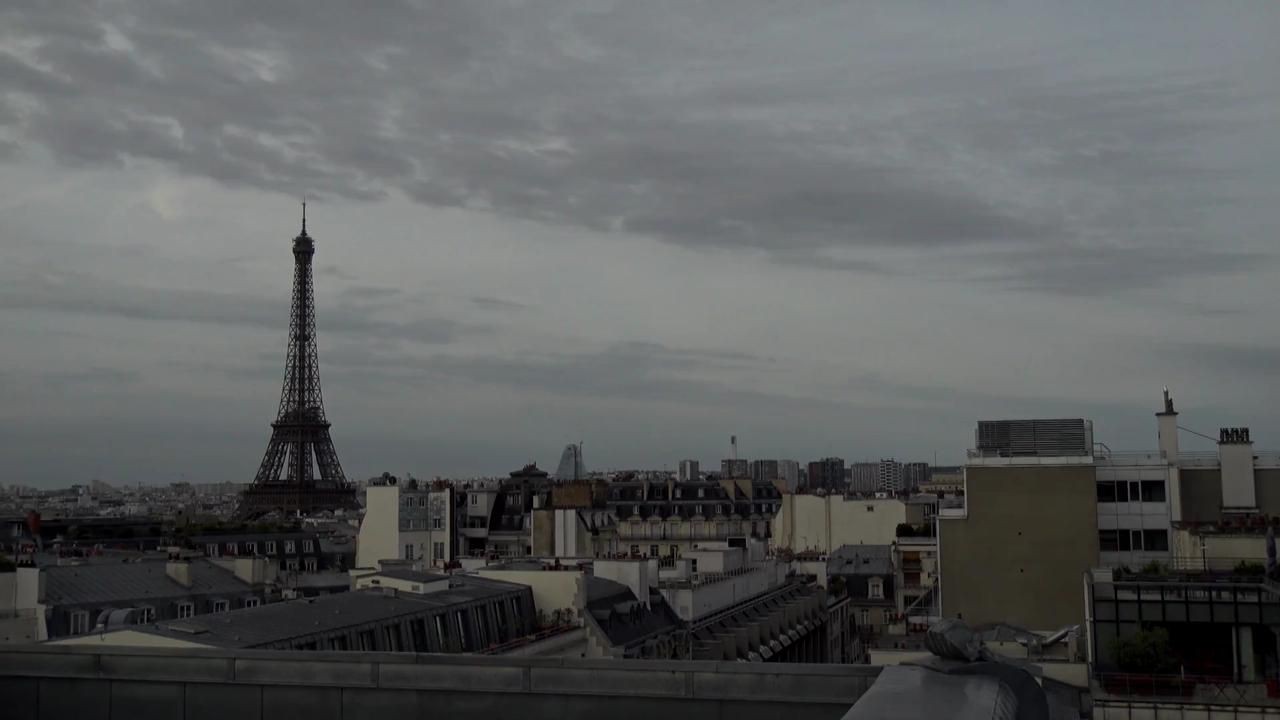 Archived image Webcam Panoramic View Paris - Eiffel Tower