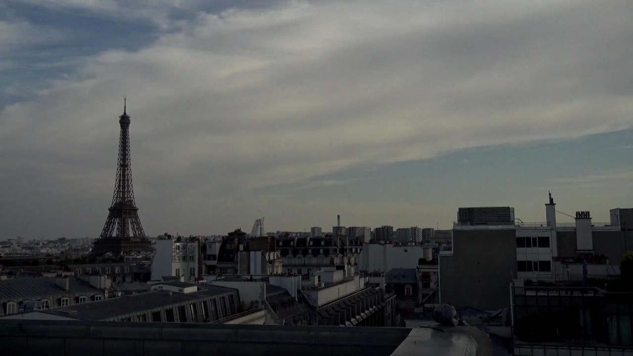 Archived image Webcam Panoramic View Paris - Eiffel Tower