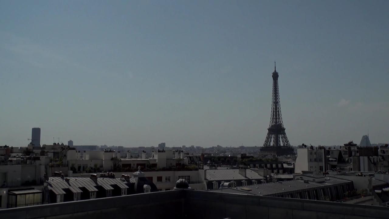 Archived image Webcam Panoramic View Paris - Eiffel Tower