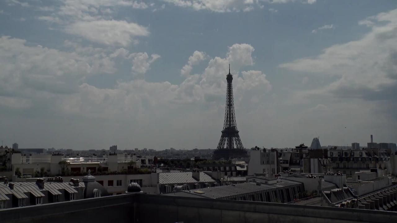 Archived image Webcam Panoramic View Paris - Eiffel Tower