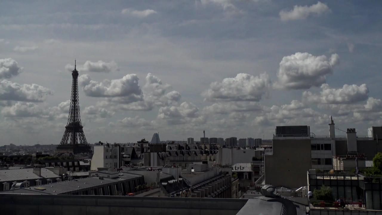 Archived image Webcam Panoramic View Paris - Eiffel Tower