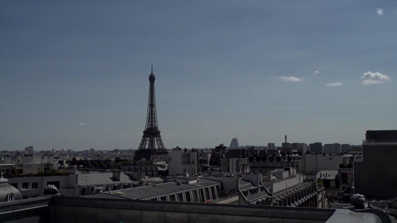 Archived image Webcam Panoramic View Paris - Eiffel Tower