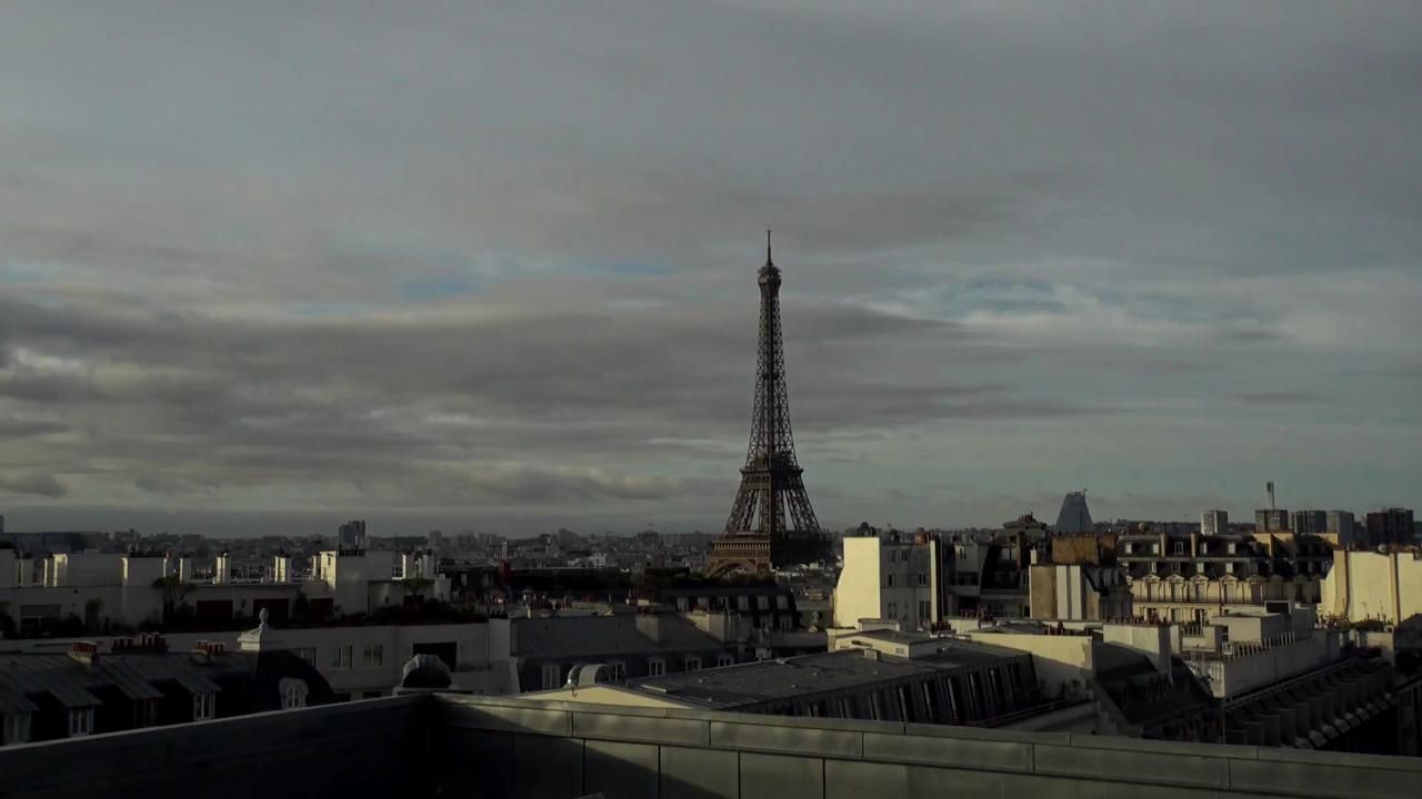 Archived image Webcam Panoramic View Paris - Eiffel Tower