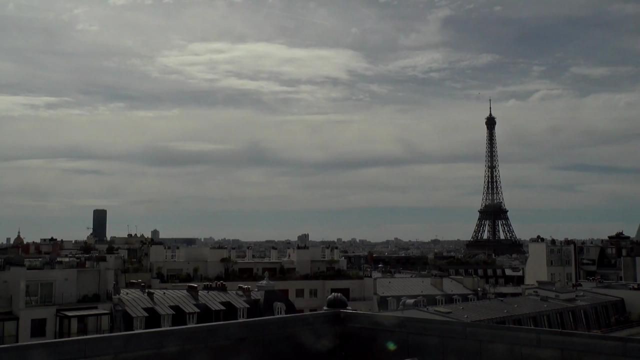 Archived image Webcam Panoramic View Paris - Eiffel Tower