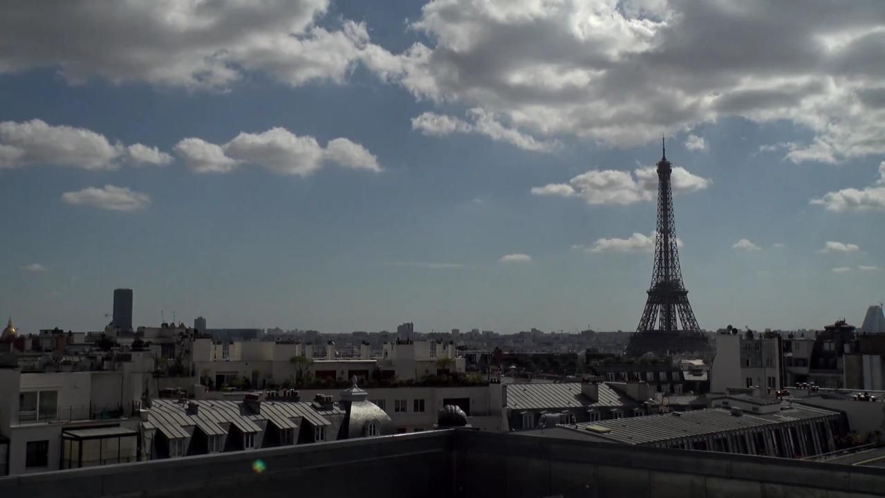 Archived image Webcam Panoramic View Paris - Eiffel Tower