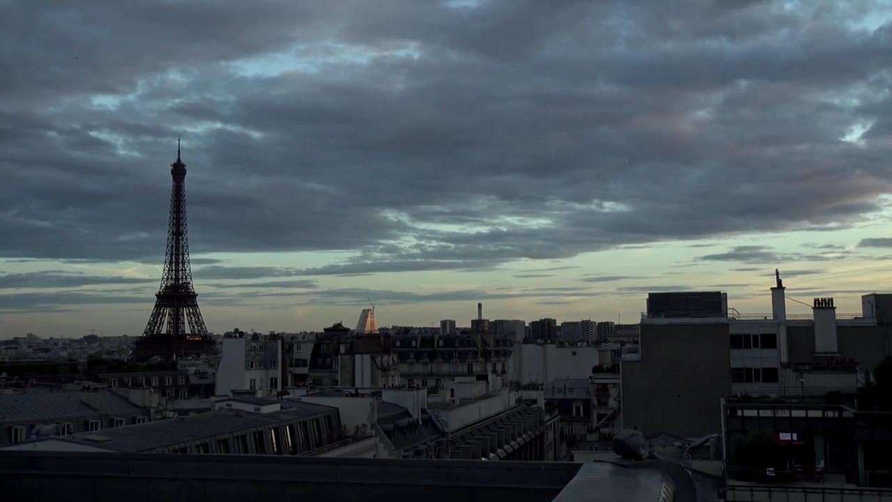 Archived image Webcam Panoramic View Paris - Eiffel Tower