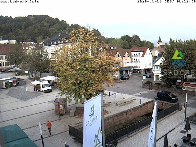 Archived image Webcam Bad Orb - Tourist Information