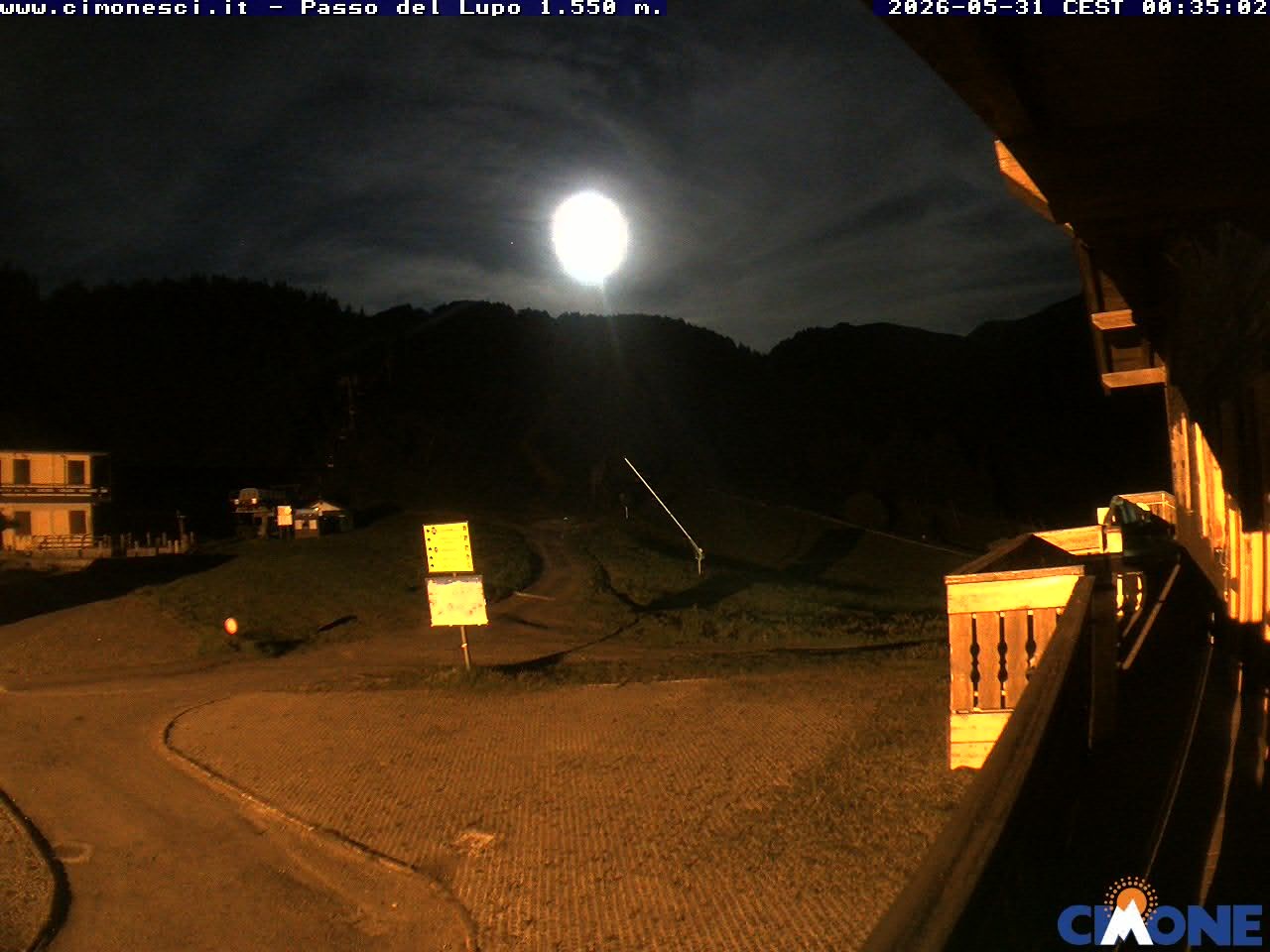 Archiv Foto Webcam Monte Cimone: Passo del Lupo