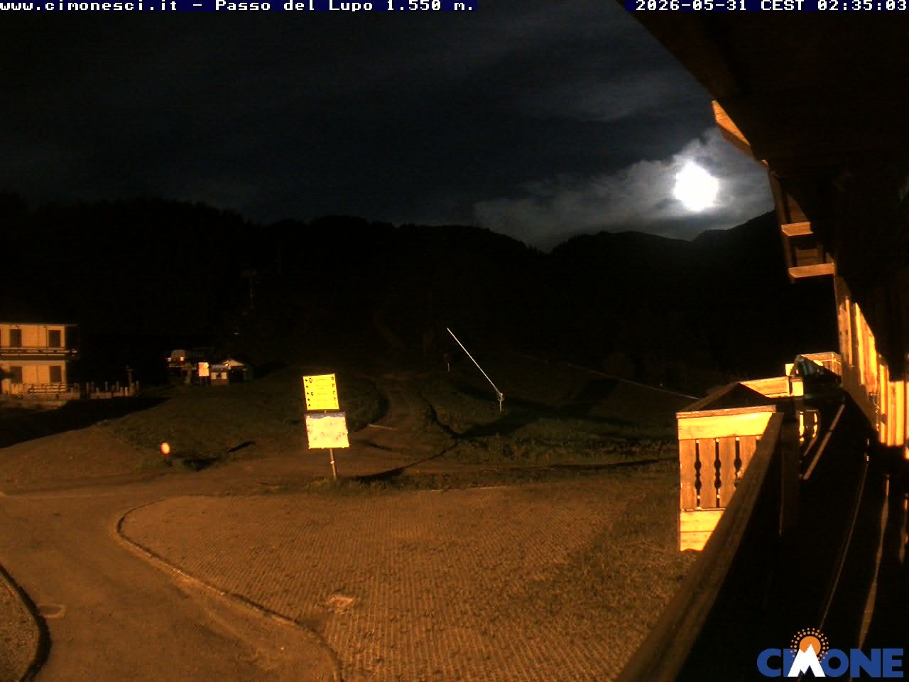 Archiv Foto Webcam Monte Cimone: Passo del Lupo
