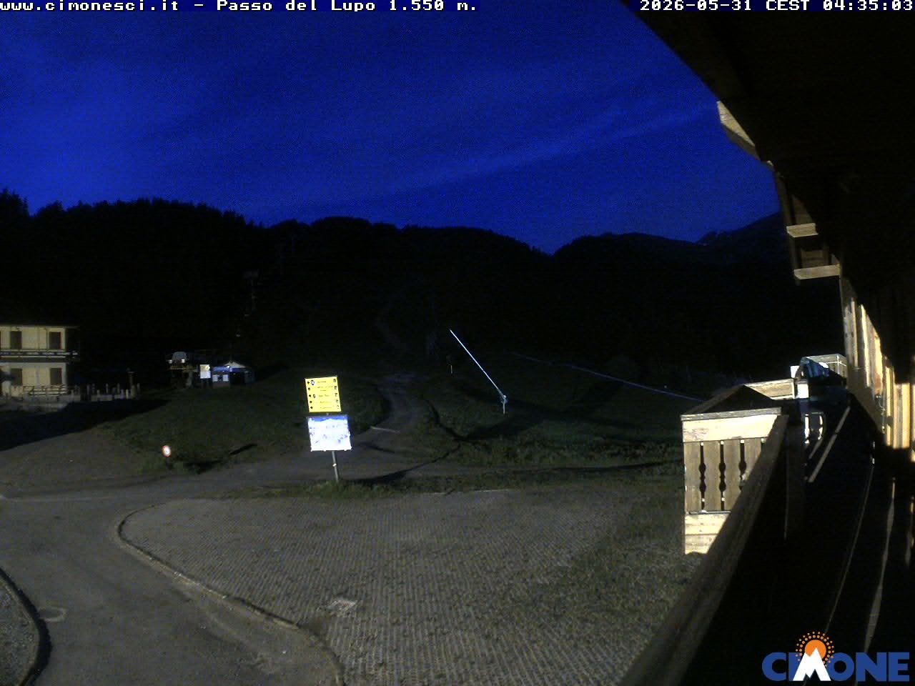 Archiv Foto Webcam Monte Cimone: Passo del Lupo