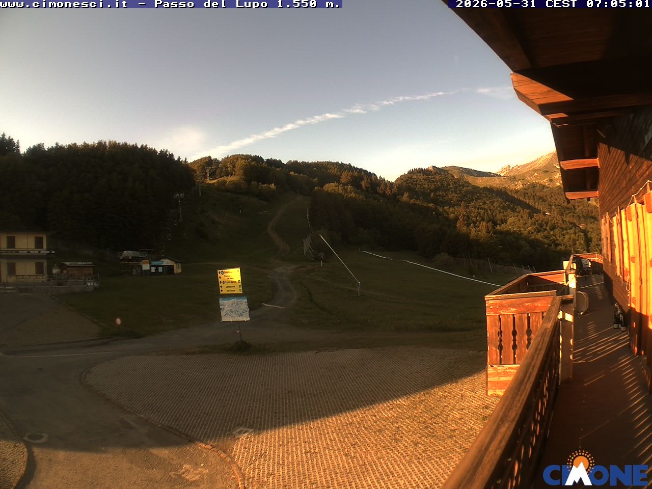 Archiv Foto Webcam Monte Cimone: Passo del Lupo